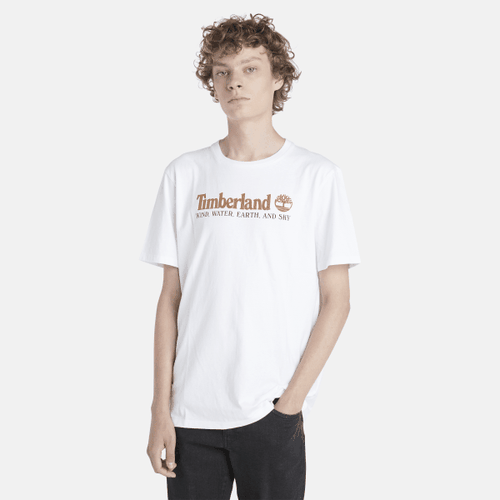 T-shirt Wind, Water, Earth and Sky en blanc, , blanc, Taille: L - Timberland - Modalova