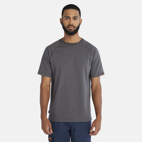 T-shirt à logo réfléchissant PRO Core en gris foncé, , gris, Taille: L - Timberland - Modalova