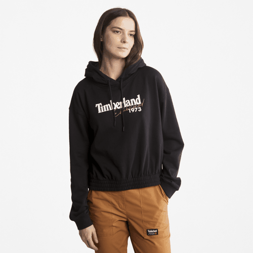 Sweat à capuche avec logo Established 1973 en noir, , noir, Taille: L - Timberland - Modalova
