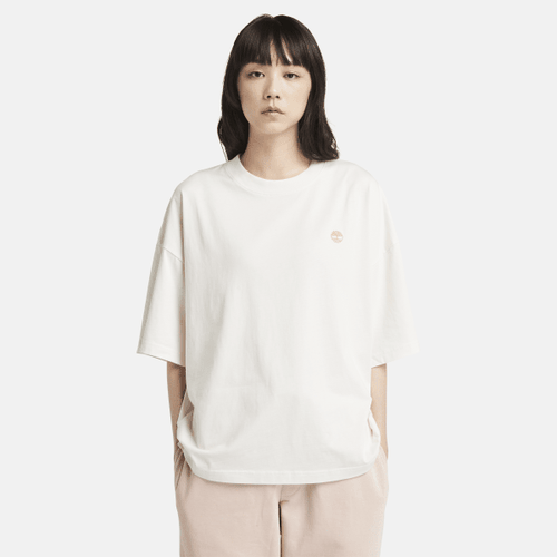 T-shirt oversize Dunstan en blanc, , blanc, Taille: L - Timberland - Modalova