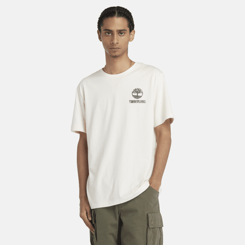 T-shirt à motif non teint en non teint, , blanc, Taille: 3XL - Timberland - Modalova