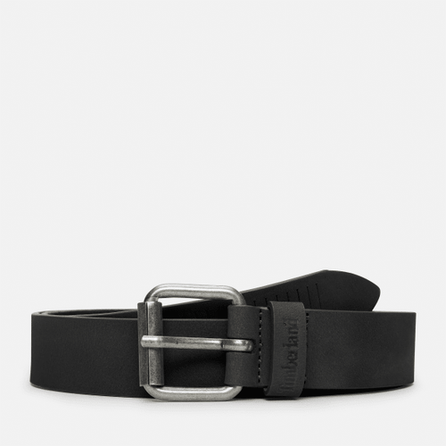 Ceinture en nubuck 35 mm à découpes verticales en noir, , noir, Taille: L - Timberland - Modalova