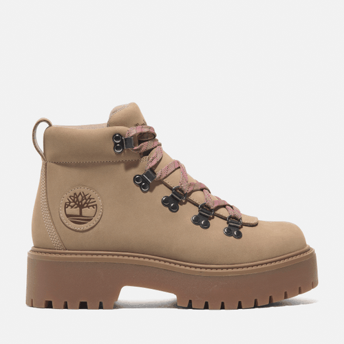 Chaussures de randonnée à plateforme et lacets Stone Street en beige, , beige, Taille: 36 - Timberland - Modalova