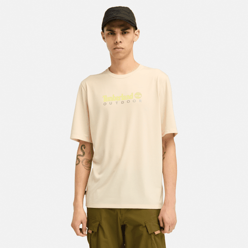 T-shirt graphique Outdoor à protection UV en beige, , beige, Taille: 3XL - Timberland - Modalova