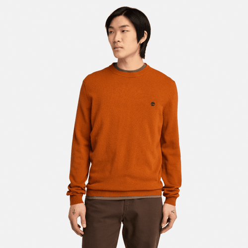 Pull à col rond en laine mérinos Cohas Brook en orange, , orange, Taille: 3XL - Timberland - Modalova