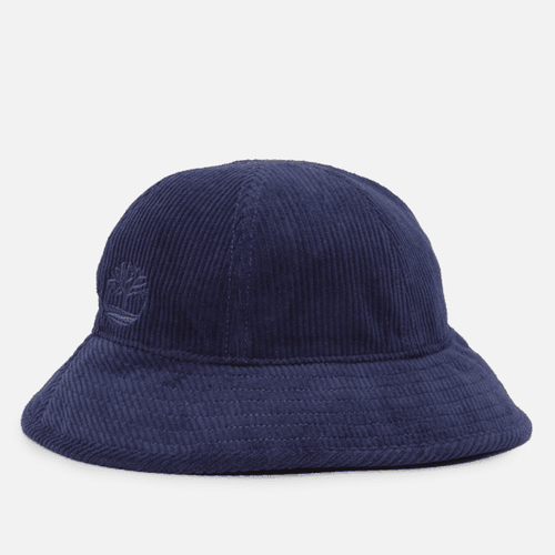 Bob en velours côtelé à couronne ronde unisexe en bleu foncé, bleu, Taille: LXL - Timberland - Modalova