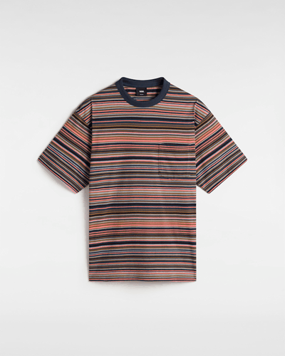T-shirt en maille à rayures Braden, , , Taille: L - Vans - Modalova