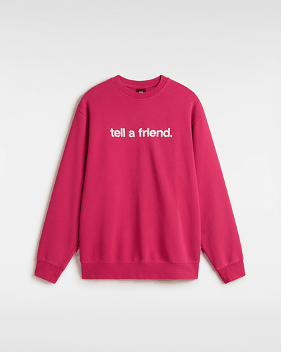 Sweat Tell a Friend Crew, , , Taille: L - Vans - Modalova