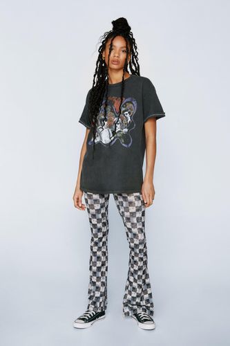 Pantalon En Maille À Motifs Floraux - - 32 - Nasty Gal - Modalova