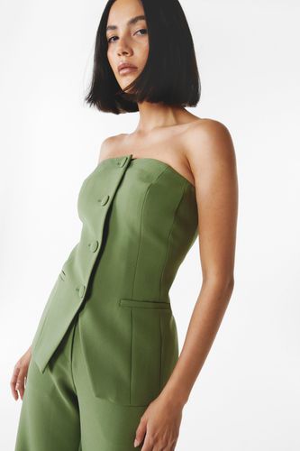 Top Corset - Vert - 32 - Nasty Gal - Modalova