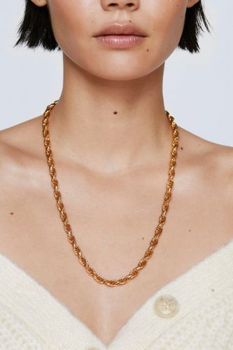 Collier En Chaîne Tressée - - One Size - Nasty Gal - Modalova