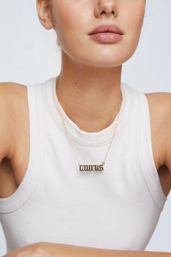 Collier Pendentif Taurus - - One Size - Nasty Gal - Modalova