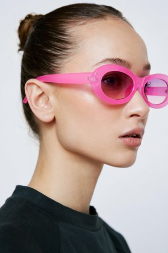 Lunettes De Soleil Rétro À Verres Colorés - - One Size - Nasty Gal - Modalova