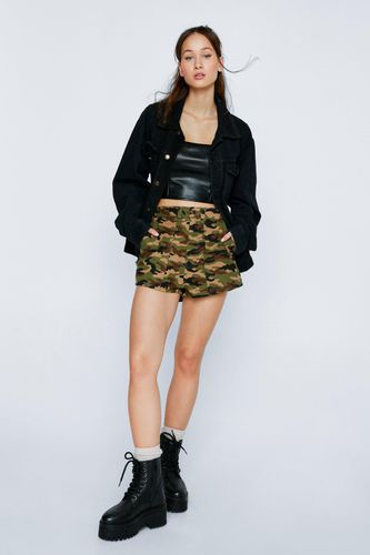 Petite - Short Camouflage - - 34 - Nasty Gal - Modalova