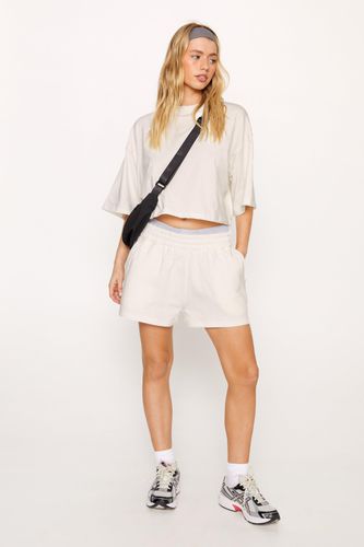 Ensemble Avec T-Shirt Ample Court Et Short - - Xl - Nasty Gal - Modalova