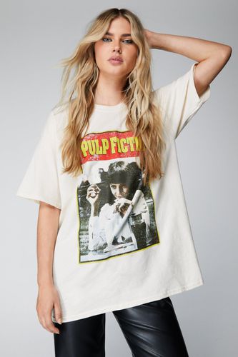 T-Shirt Oversize Imprimé Pulp Fiction - - S - Nasty Gal - Modalova