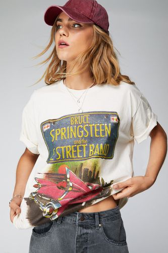 T-Shirt Imprimé Bruce Springsteen - - M - Nasty Gal - Modalova