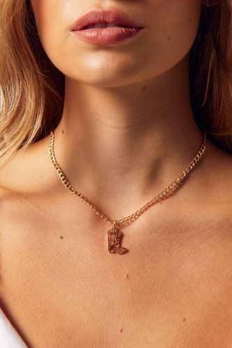 Collier Ras-Du-Cou À Pendentif Santiag - - One Size - Nasty Gal - Modalova