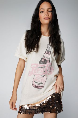 T-Shirt Délavé Écru - Crème - L - Nasty Gal - Modalova