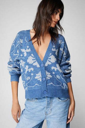 Cardigan Nordique Boutonné - - M - Nasty Gal - Modalova