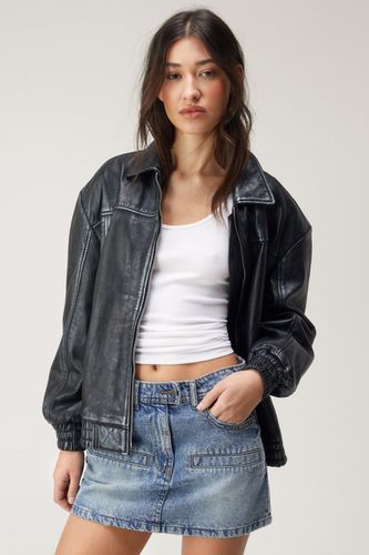 The Denim Mini Skirt - Gris - 32 - Nasty Gal - Modalova