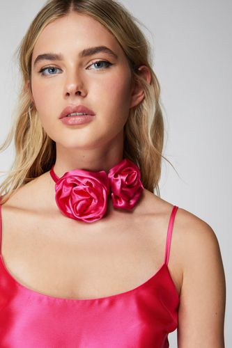 Collier Ras-Du-Cou À Fleur 3D - - One Size - Nasty Gal - Modalova