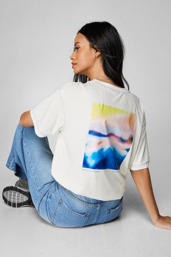 T-Shirt Oversize Imprimé - - L - Nasty Gal - Modalova