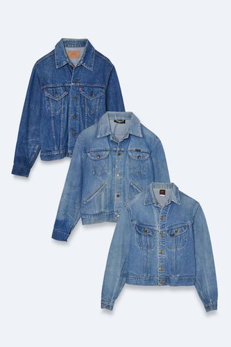 Veste En Jean Oversize Vintage Années 90 - - L/Xl - Nasty Gal - Modalova