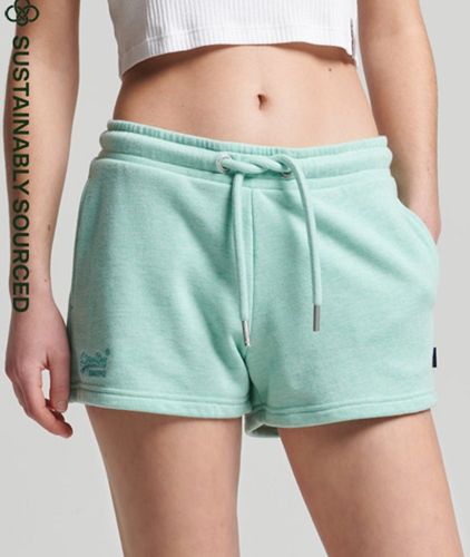 Damen Jersey-shorts aus Bio-baumwolle mit Vintage Logo - Größe: 40 - Superdry - Modalova