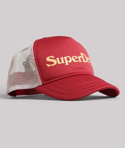 Damen Trucker Cap mit Vintage-grafik - Größe: One Größe - Superdry - Modalova