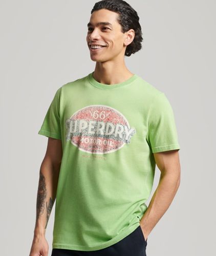 T-shirt Classique Vintage 07 Rework Édition Limitée Taille: M - Superdry - Modalova