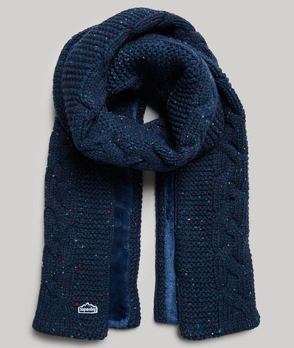 Écharpe en Maille Torsadée Taille: 1Taille - Superdry - Modalova
