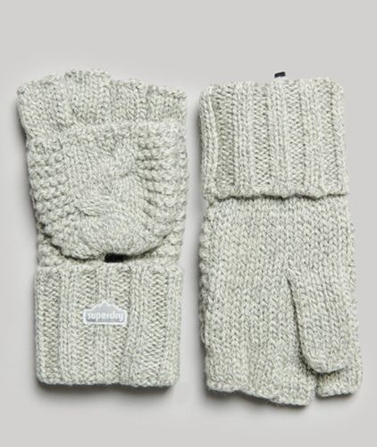 Gants en Maille Torsadée Taille: Taille Unique - Superdry - Modalova