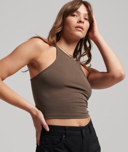 Damen Studios Racer-tanktop aus Jersey - Größe: 42 - Superdry - Modalova