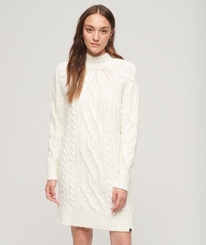 Robe Pull Torsadée à col Cheminée Taille: 38 - Superdry - Modalova