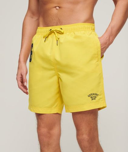 Herren 17-Zoll Polo-badeshorts aus Recyceltem Material - Größe: L - Superdry - Modalova