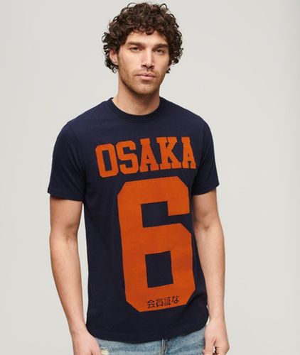 Herren Osaka 6 T-shirt mit Grafik - Größe: M - Superdry - Modalova
