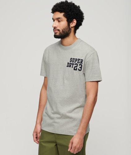Herren Besticktes Superstate Athletic T-Shirt Mit Logo, , Größe: L - Superdry - Modalova
