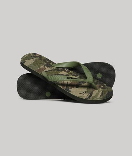 Herren Logo Vegane Flip-flops - Größe: 10-11 - Superdry - Modalova