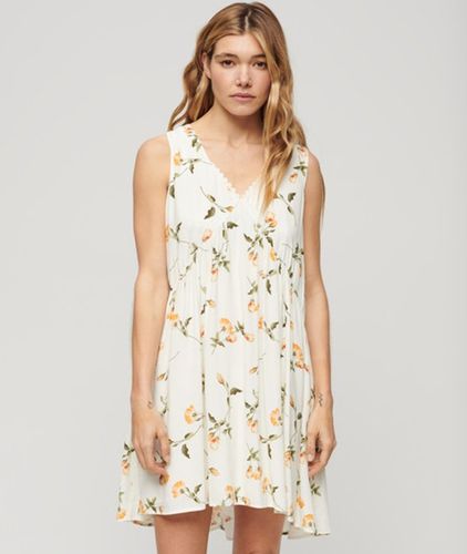 Damen Ärmelloses Volume Kleid - Größe: 42 - Superdry - Modalova