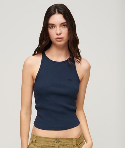 Damen Essential Racer-tanktop mit Logo - Größe: 14-16 - Superdry - Modalova