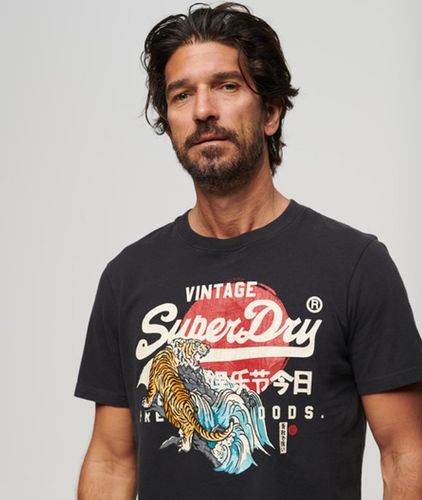 T-shirt à Motif Tokyo Taille: L - Superdry - Modalova