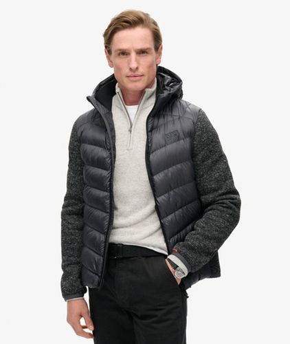 Herren Storm Hybrid-strickjacke mit Kapuze - Größe: Xxxl - Superdry - Modalova