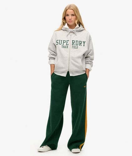 Women's Essential Jogginghosen mit Geradem Bein und Logo - Größe: 38 - Superdry - Modalova