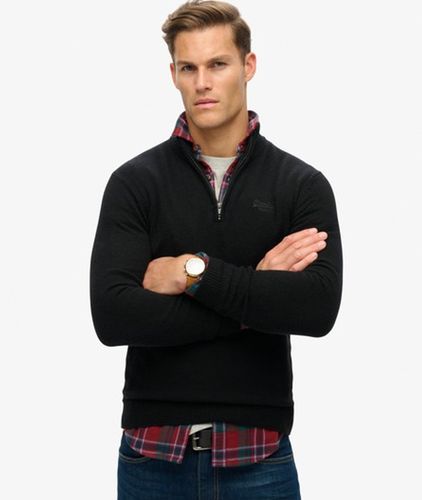 Pull en Maille Brodée à col Camionneur Essential Taille: M - Superdry - Modalova