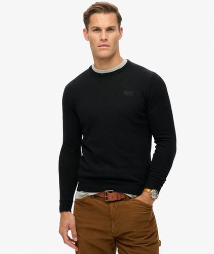 Pull Slim Ras-du-cou Essential Taille: S - Superdry - Modalova