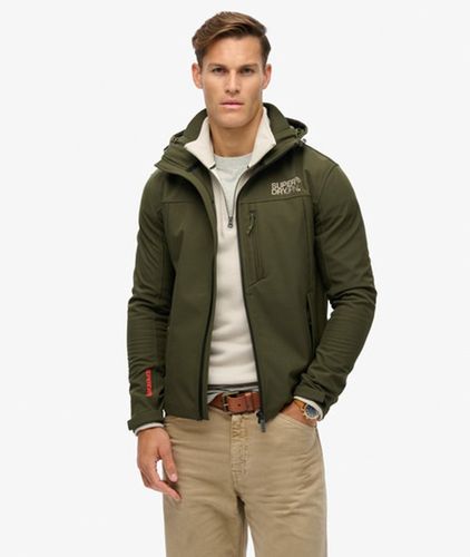 Herren Softshell Trekker Kapuzenjacke - Größe: M - Superdry - Modalova