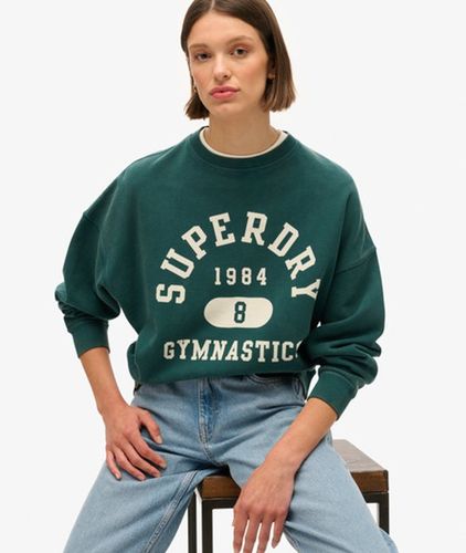 Dames Sweat OverTaille Imprimé Athletic Essentials Logo imprimé, Taille: 40 - Superdry - Modalova