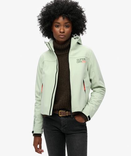 Damen Softshell Trekker Kapuzenjacke - Größe: 36 - Superdry - Modalova