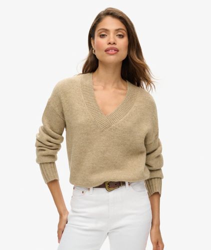 Pull à col V Essential Taille: 42 - Superdry - Modalova